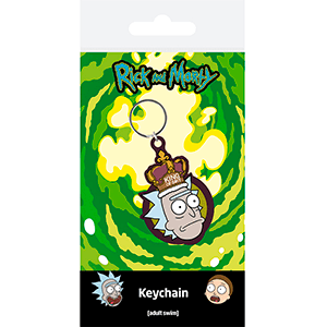 Llavero Rick & Morty: King Of Shit