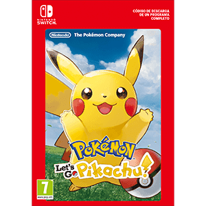 Pokémon: Lets Go Pikachu! NSW Código Descargable