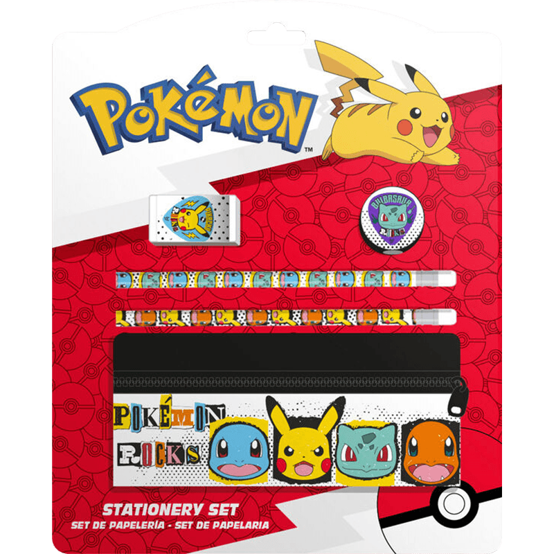 Set de Papelería Premium Pokémon