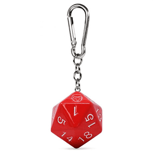 Llavero de Poliresina Strangers Things: D20
