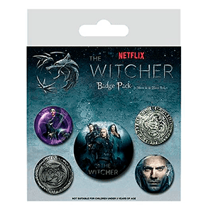 Pack de Chapas The Witcher