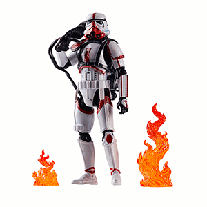 Figura Star Wars: Incinerator Trooper and Grogu 15cm
