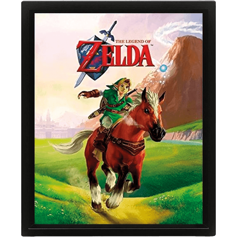 Cuadro 3D The Legend of Zelda: Gallop