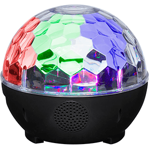 Altavoz Bluetooth con Disco Luz Bola Discoteca