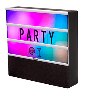 Altavoz Bluetooth con Luz con Letrero