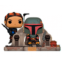 Figura POP Moment Star Wars The Mandalorian: Boba Fett y Fennec Shand