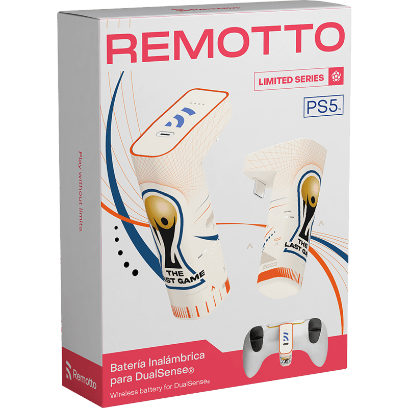Batería Remotto para mando PS5 World Cup Edition