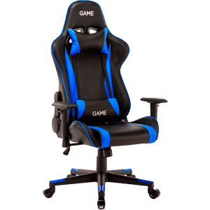 GAME Racing Pro GT320 Negro-Azul - Silla Gaming