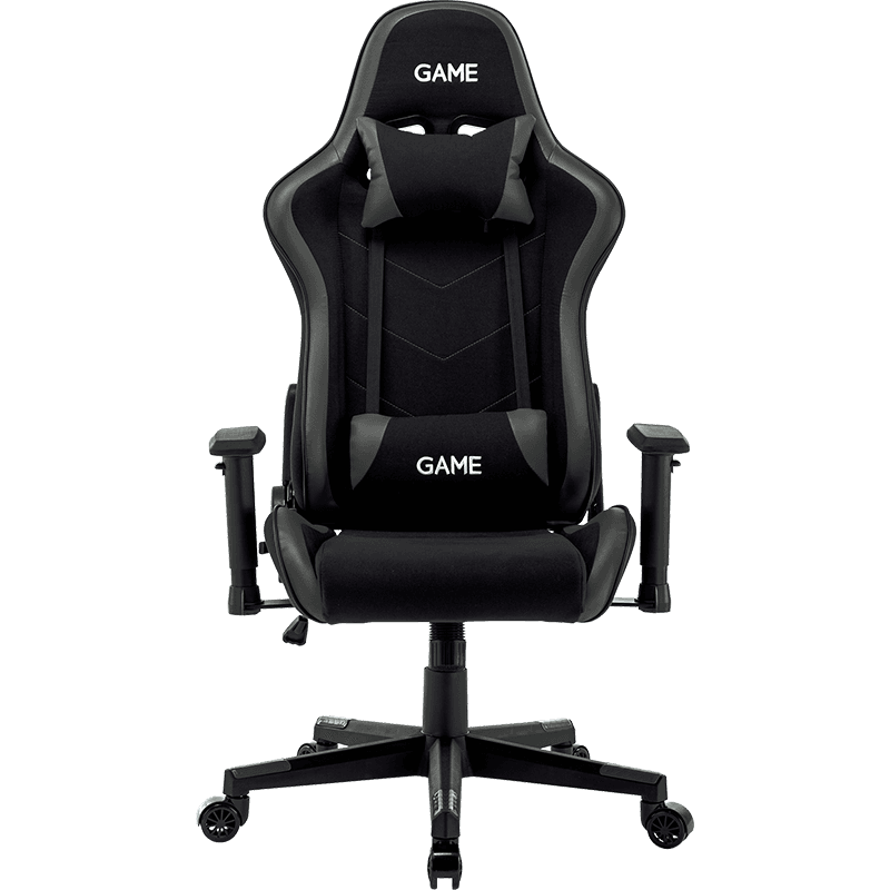 GAME Racing Pro GT325 Tela Negro - Silla Gaming