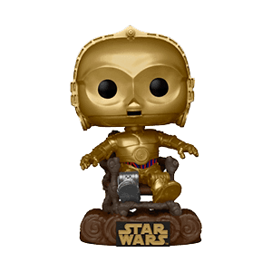 Figura Pop Star Wars Retorno del Jedi 40th: C3PO en Silla