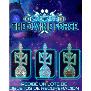Star Ocean The Divine Force - DLC Lote objetos de recuperación PS Exclusivo GAME
