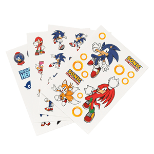 Calcamonías Sonic