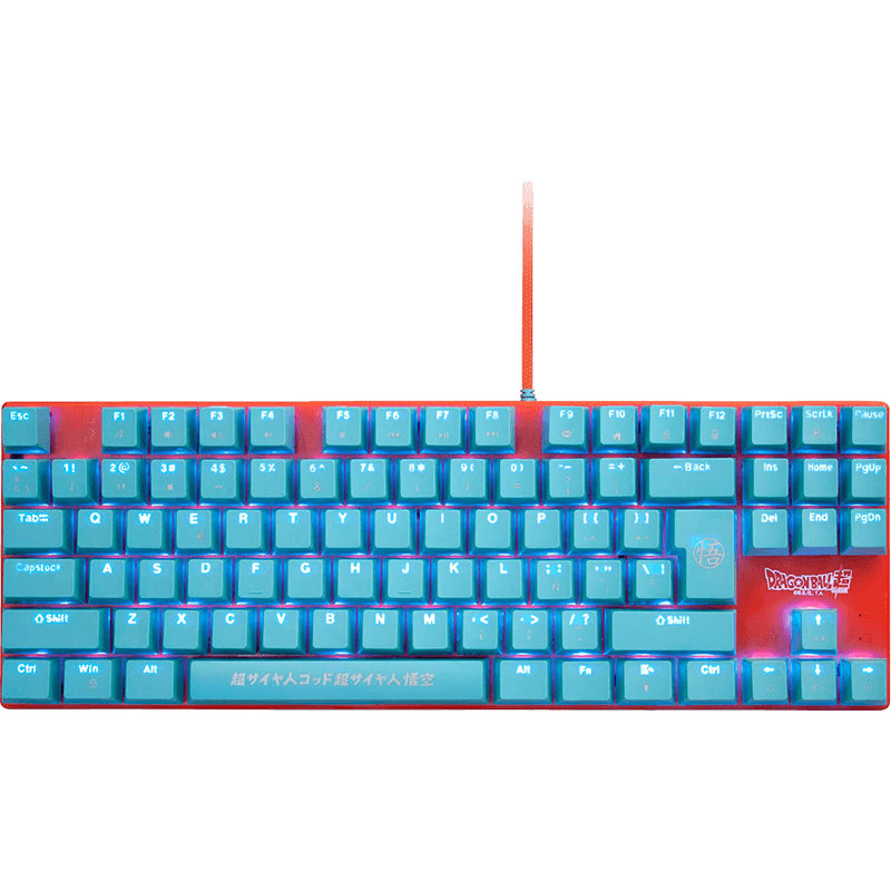 Teclado Dragon Ball Super Keyboard Goku FR-TEC