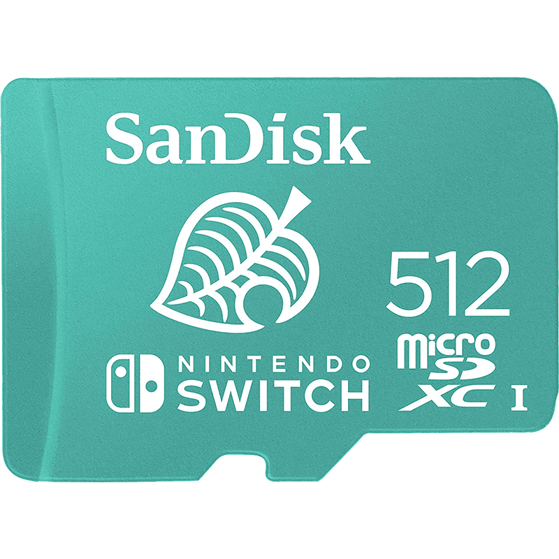 Memoria Sandisk 512GB microSDXC Animal Crossing -Licencia oficial-