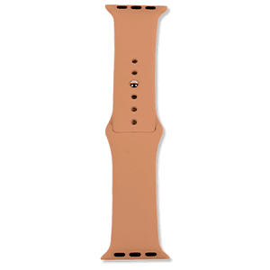 Correa Apple Watch Silicona 38-40 mm Marrón Nuez