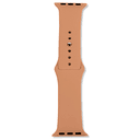 Correa Apple Watch Silicona 42-44mm Marrón Nuez