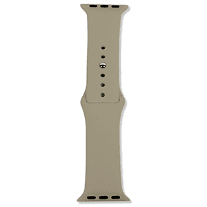Correa Apple Watch Silicona 42-44mm Gris Cemento