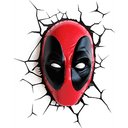 Lámpara 3D de Pared Marvel: Deadpool