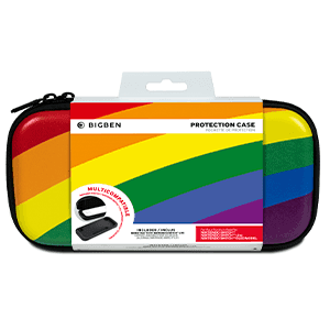 Funda Rigida Bigben para Nintendo Switch Diseño Rainbow