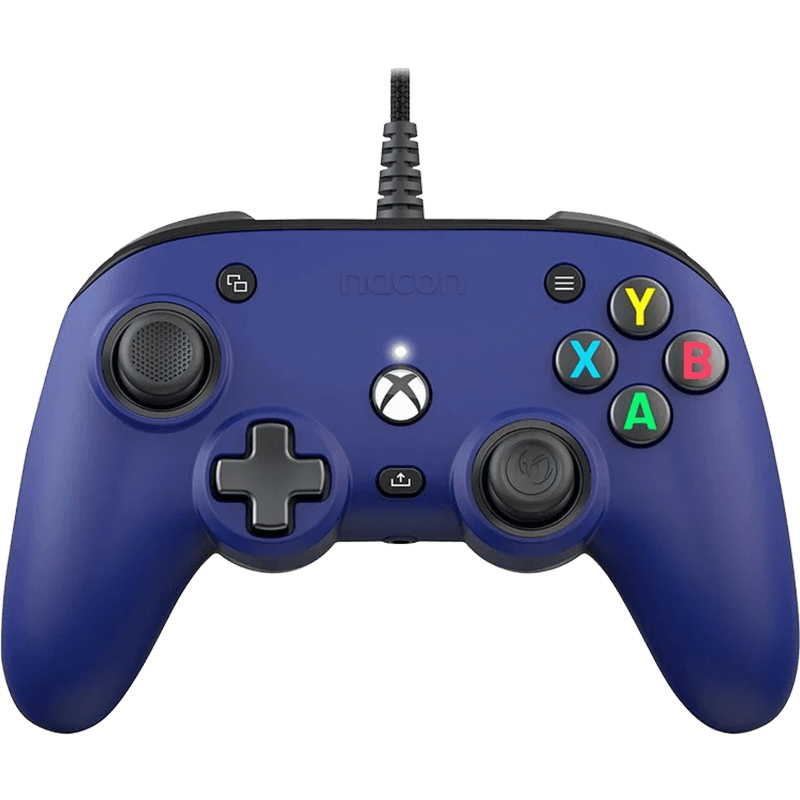 Mando con cable Nacon Pro Compact Azul