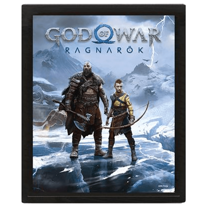 Cuadro 3D God Of War: Hazardous Tundra