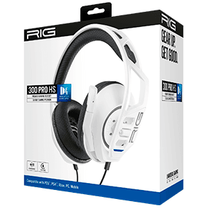 Auriculares Gaming RIG 300HS Blanco - Reacondicionado