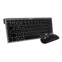 Subblim - Pack Teclado Spanish Layout + Raton Bluetooth  Compacto Gris Negro - Pack Perifericos