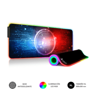 Subblim RGB Chip Extended XL - Alfombrilla Gaming