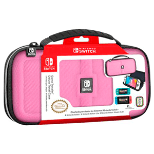 Game Traveller Deluxe Travel Case NNS30P Rosa -Licencia oficial-