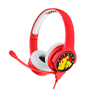 Auriculares OTL Pokemon Pikachu Rojo Interactivos - Reacondicionado