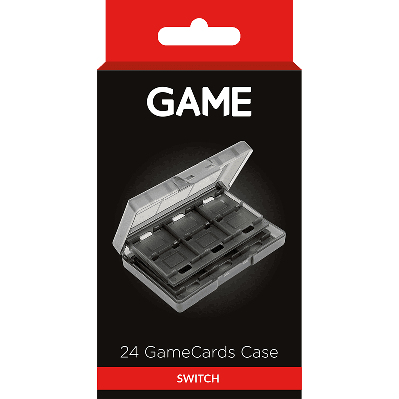 GAME GM32847 Caja para 24 Cartuchos para Nintendo Switch