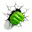 Lámpara 3D de Pared Marvel: Hulk