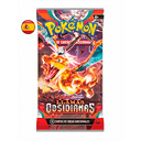 Sobre de cartas Pokemon Escarlata y Purpura Llamas Obsidianas (Castellano)