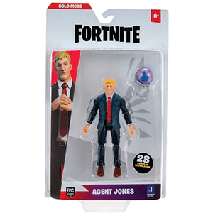 Figura Agent Jones Solo Mode Fortnite 10cm - Reacondicionado