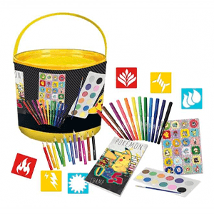 Cubo de Actividades Pokemon 46pzs - Reacondicionado