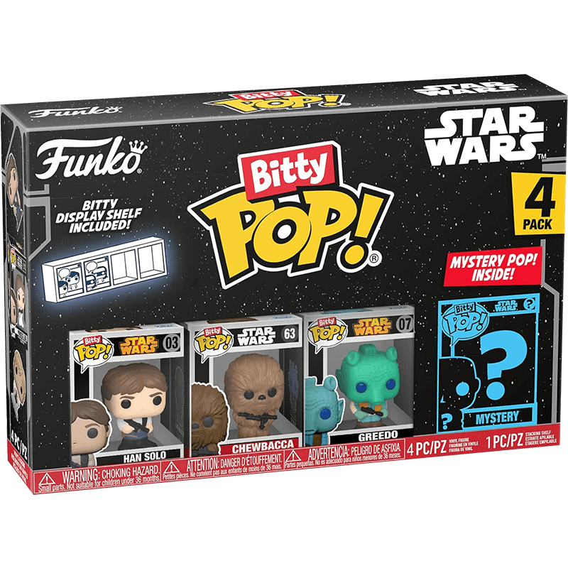 Bitty POP Star Wars Pack Han Solo