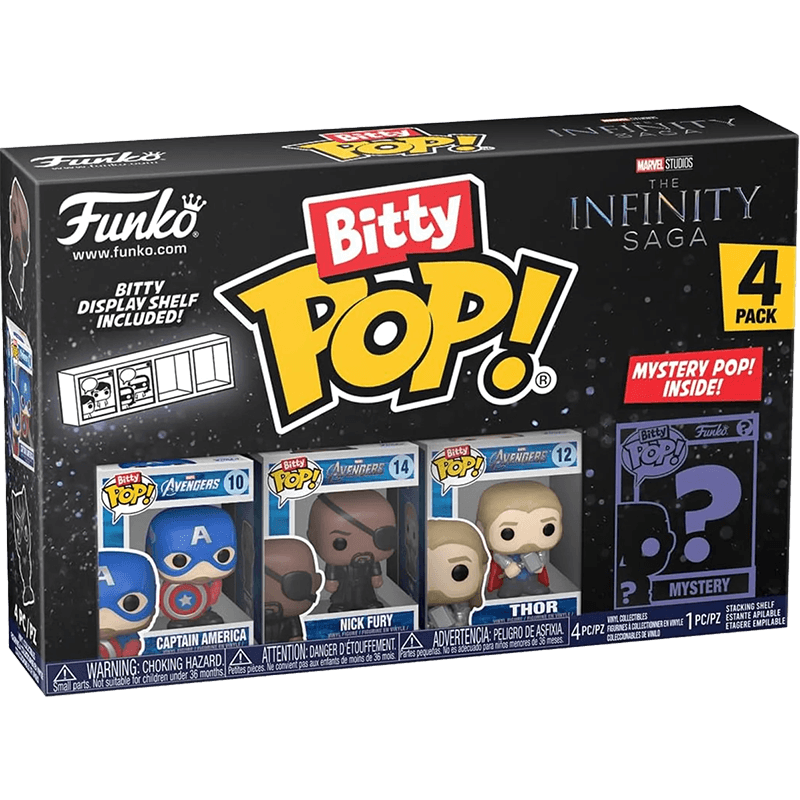 Bitty POP Marvel Pack Capt. America
