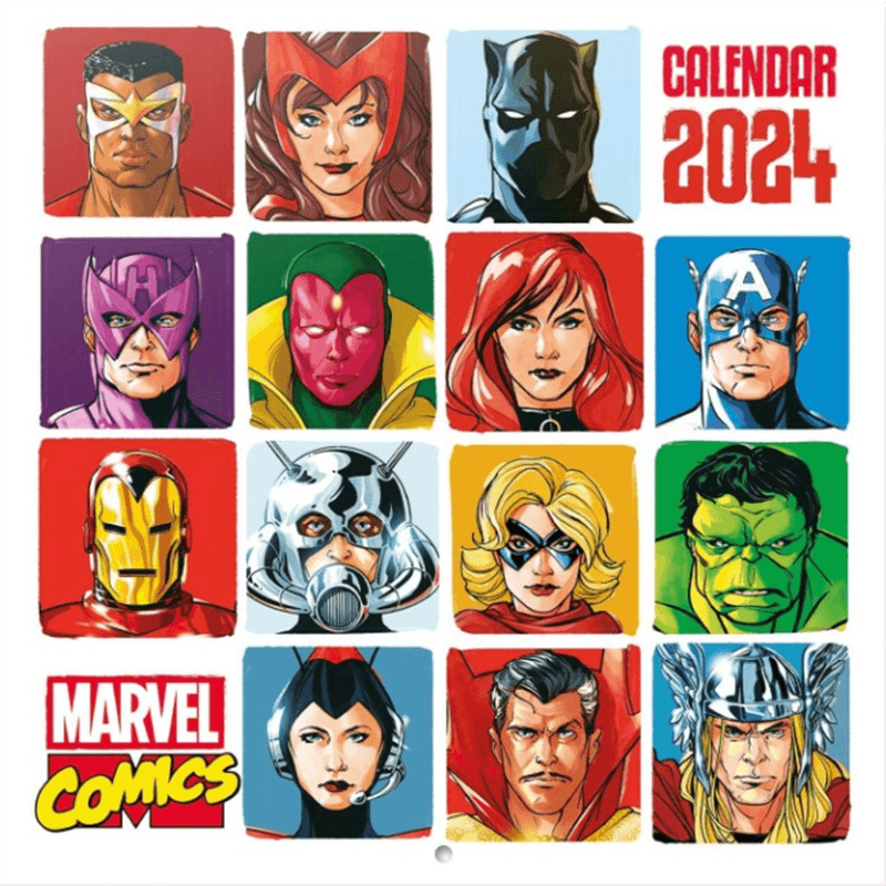Calendario 2024 Marvel