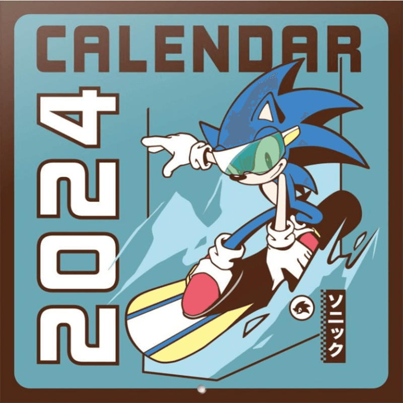 Calendario 2024 Sonic