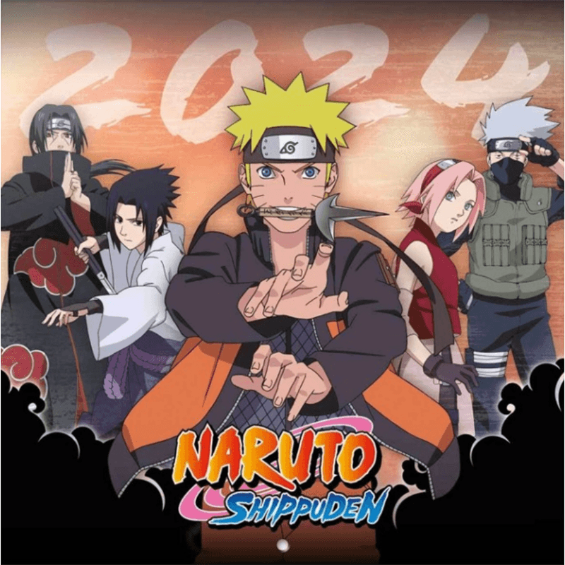 Calendario 2024 Naruto