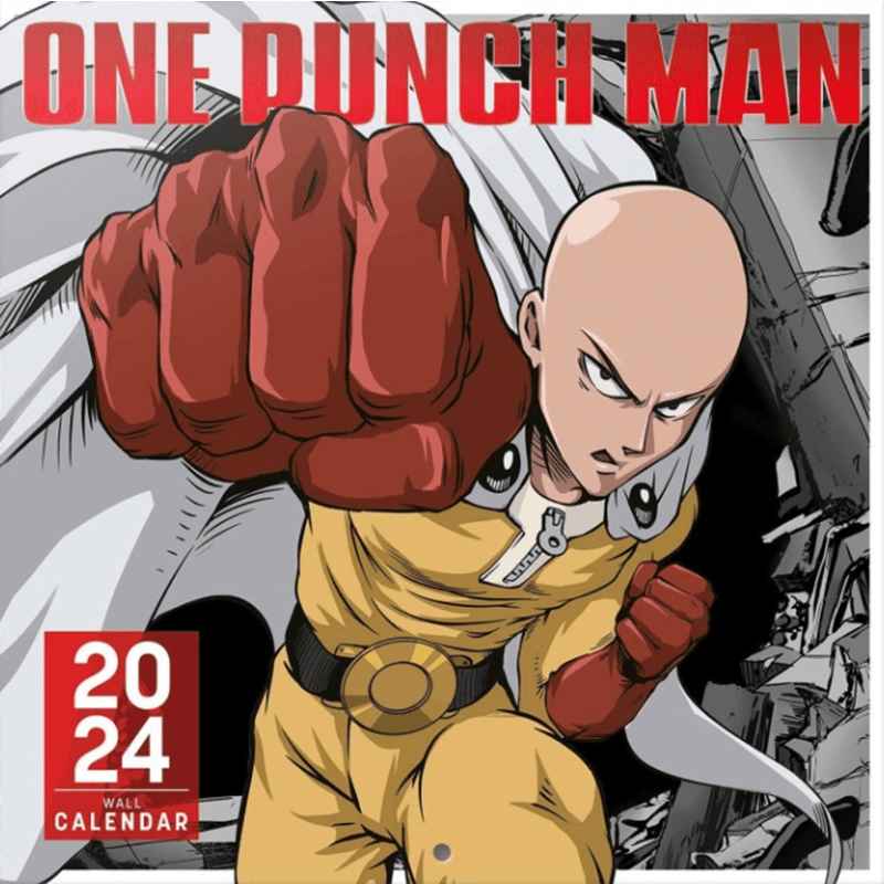 Calendario 2024 One Punch Man