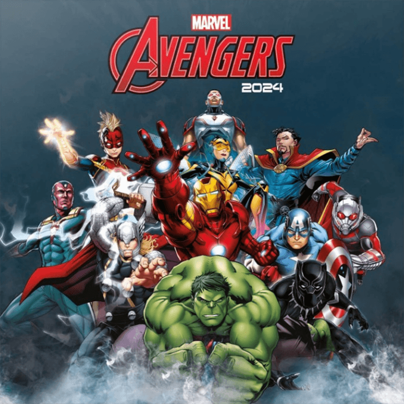 Calendario 2024 Marvel Los Vengadores