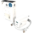 Adaptador Carga rápida 20W Nortess con cable USB-C