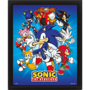 Cuadro 3D Sonic the Hedgehog: La Pandilla está Aquí