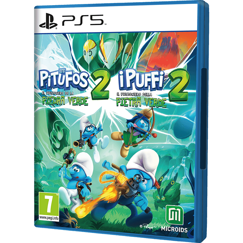 Los Pitufos 2 El prisionero de la piedra verde