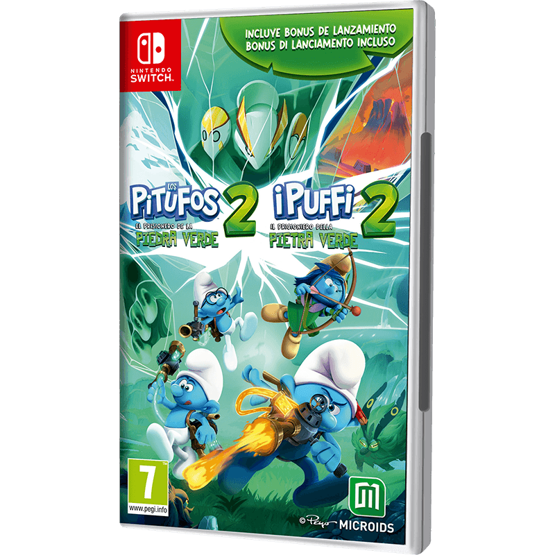 Los Pitufos 2 El prisionero de la piedra verde