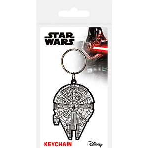 Llavero Star Wars Halcón Milenario