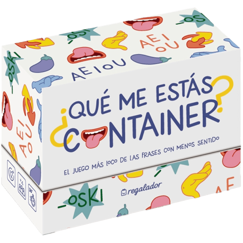 Juego de Mesa ¿Qué Me Estas Container?