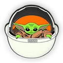 Pin Star Wars: The Child en Transportador