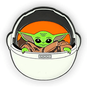 Pin Star Wars: The Child en Transportador